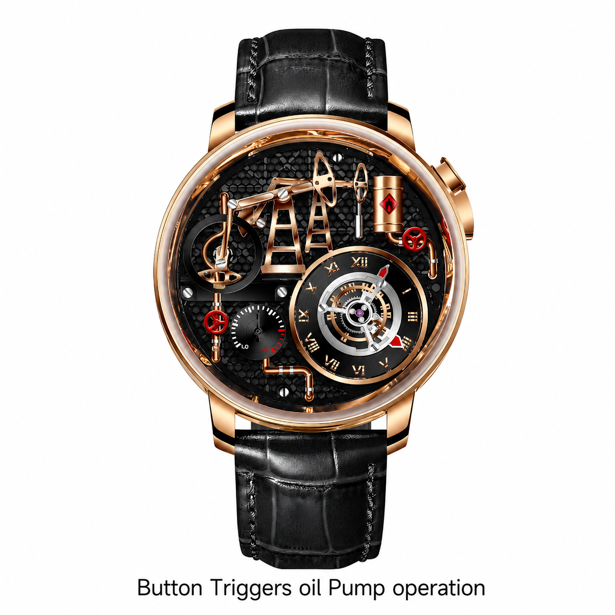 Meridian Iron Crown — Oil Pump Automatic