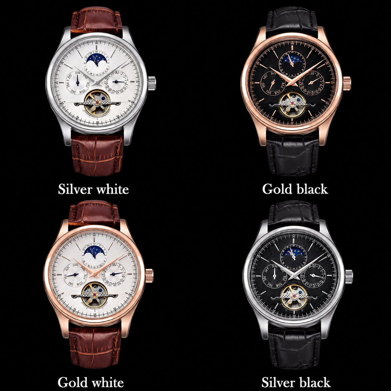 Meridian Astralis Moonphase Automatic Watch