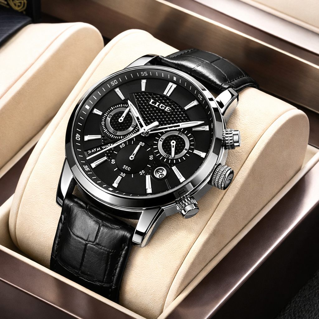 Chronographe Meridian — Cuir