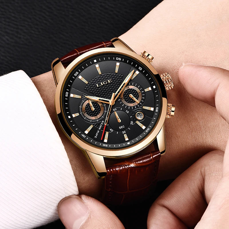 Chronographe Meridian — Cuir