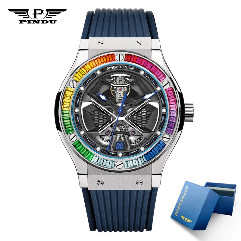Montre Homme Meridian Prism Vanguard Automatique - Acier inoxydable
