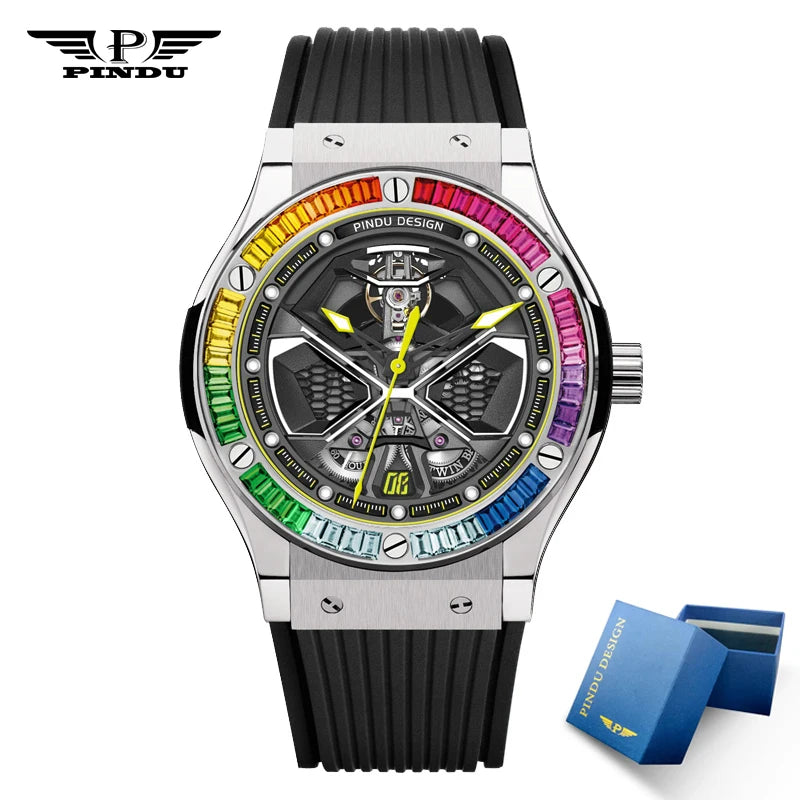 Montre Homme Meridian Prism Vanguard Automatique - Acier inoxydable
