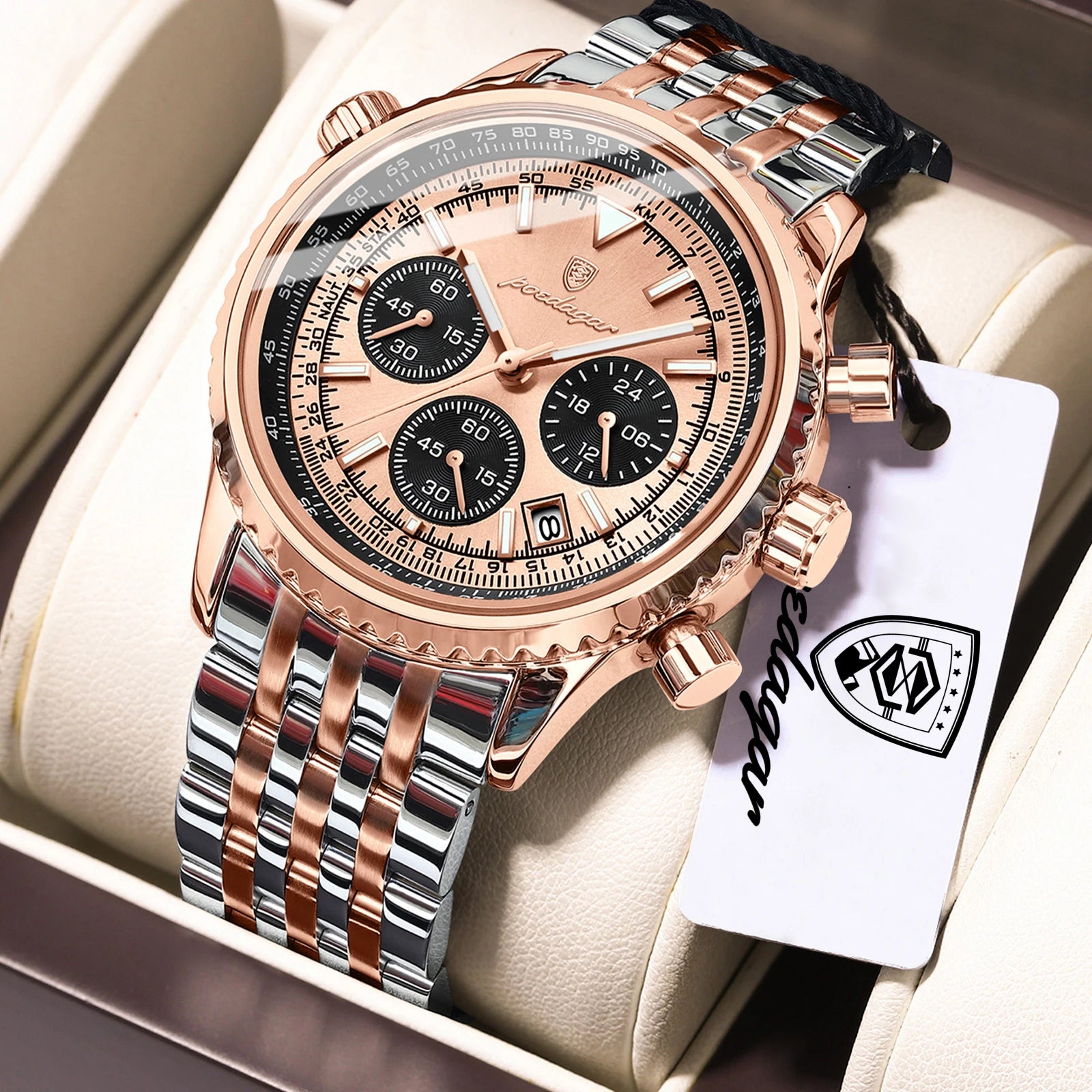 Chronographe Meridian en acier