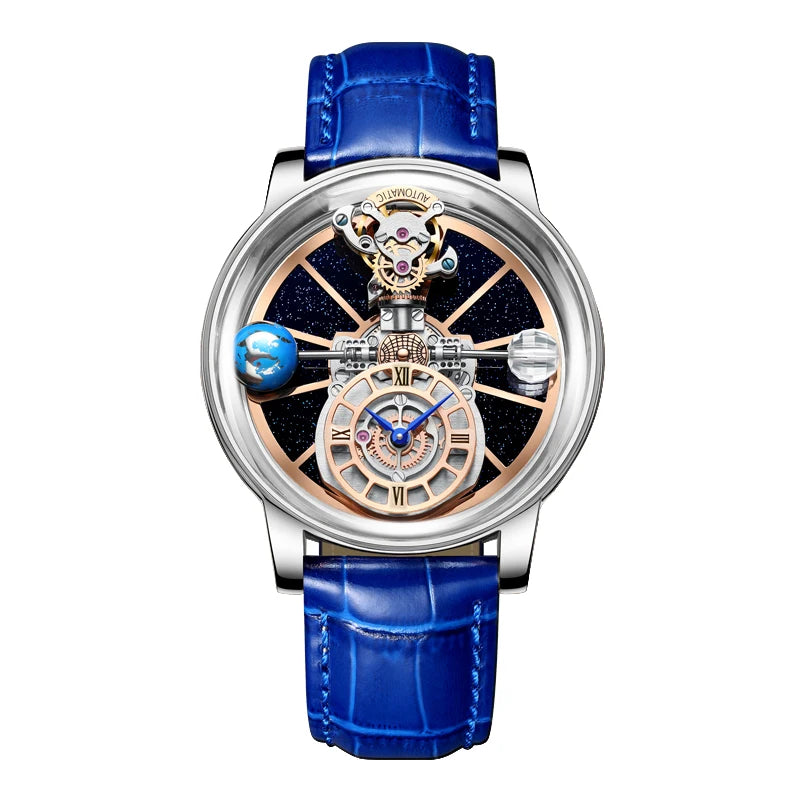 Meridian Celestia — Transparent Orbital Watch