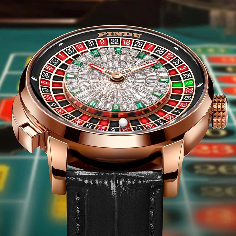 Meridian Roulette Royale Automatic - Stainless steel Men`s Watch