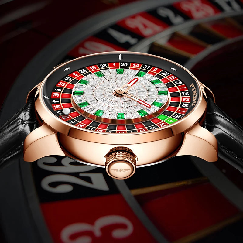 Meridian Roulette Royale Automatic - Stainless steel Men`s Watch