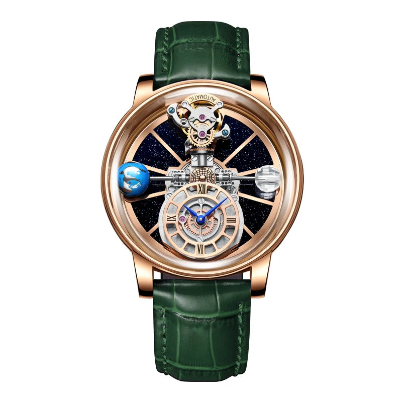 Meridian Celestia — Transparent Orbital Watch