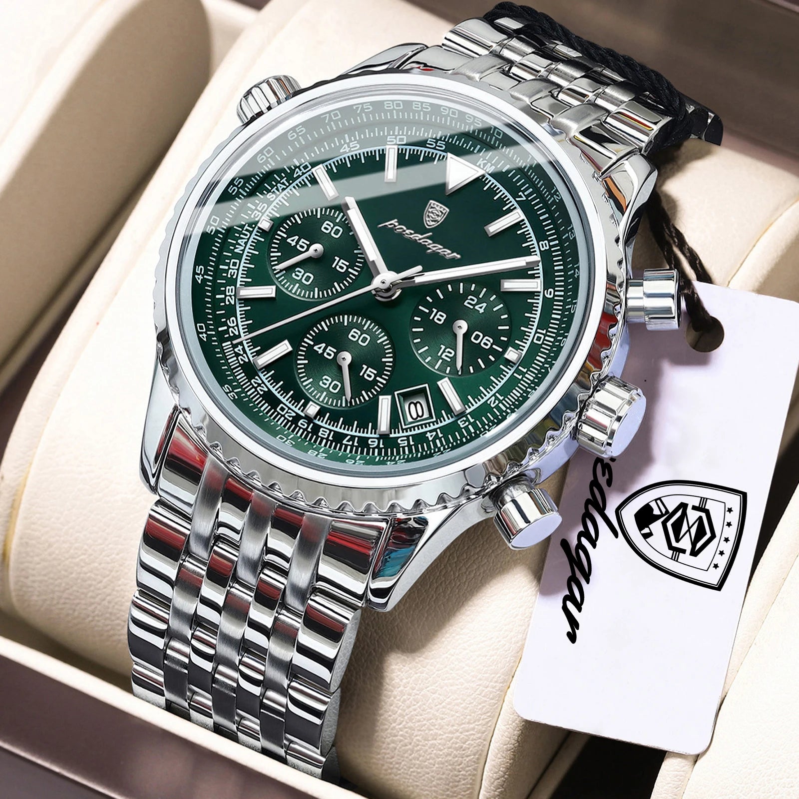 Chronographe Meridian en acier