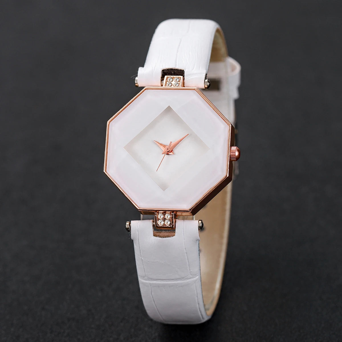 Duo Pérola Meridiana — Conjunto Feminino de Relógio e Pulseira