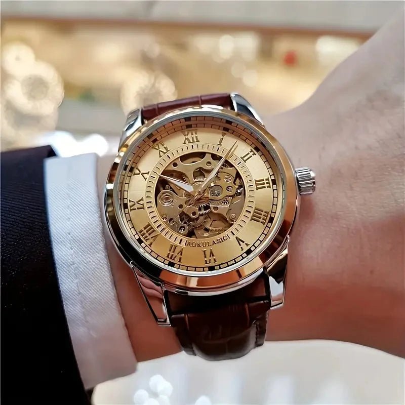 Meridian Regalis Skeleton Automatic Watch