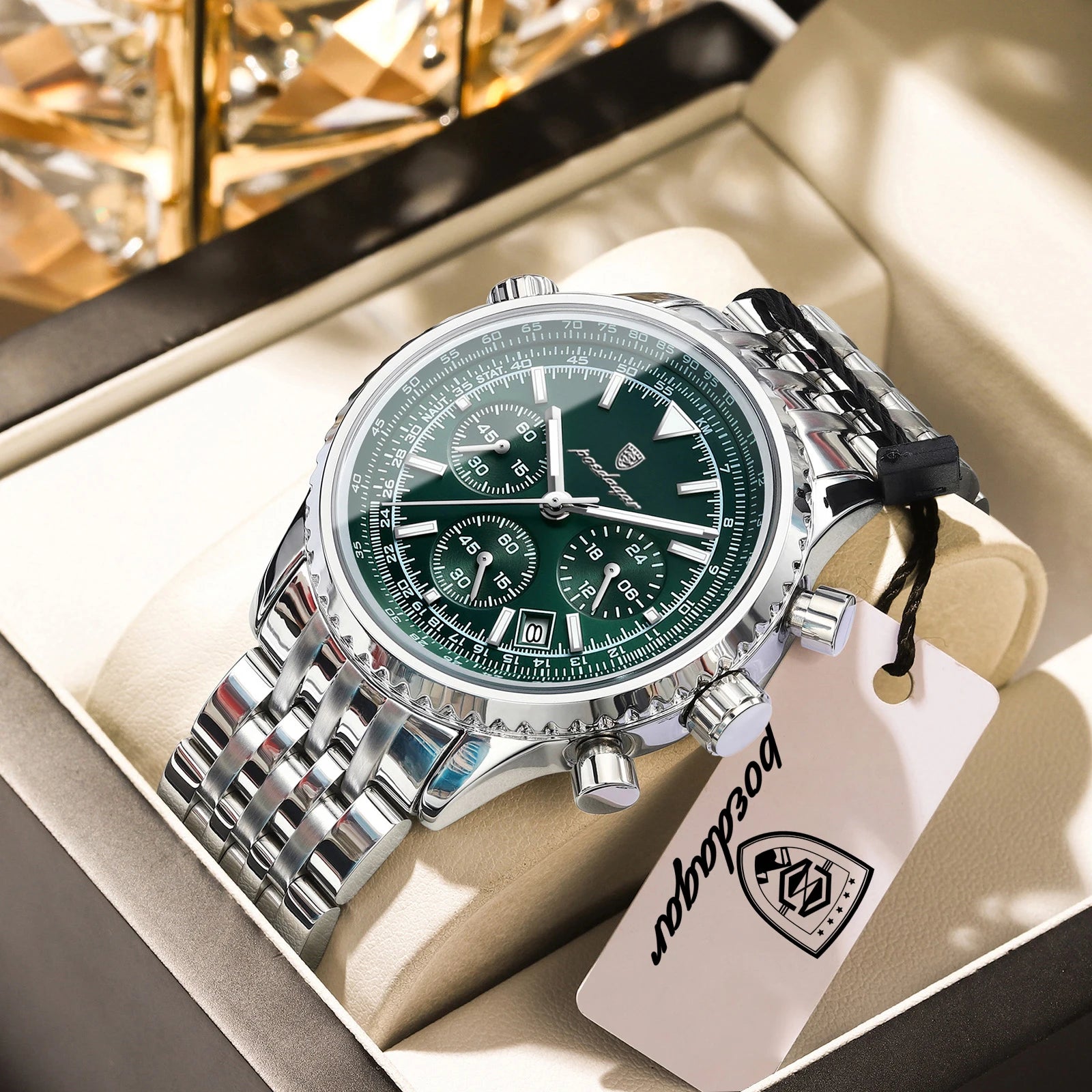 Chronographe Meridian en acier