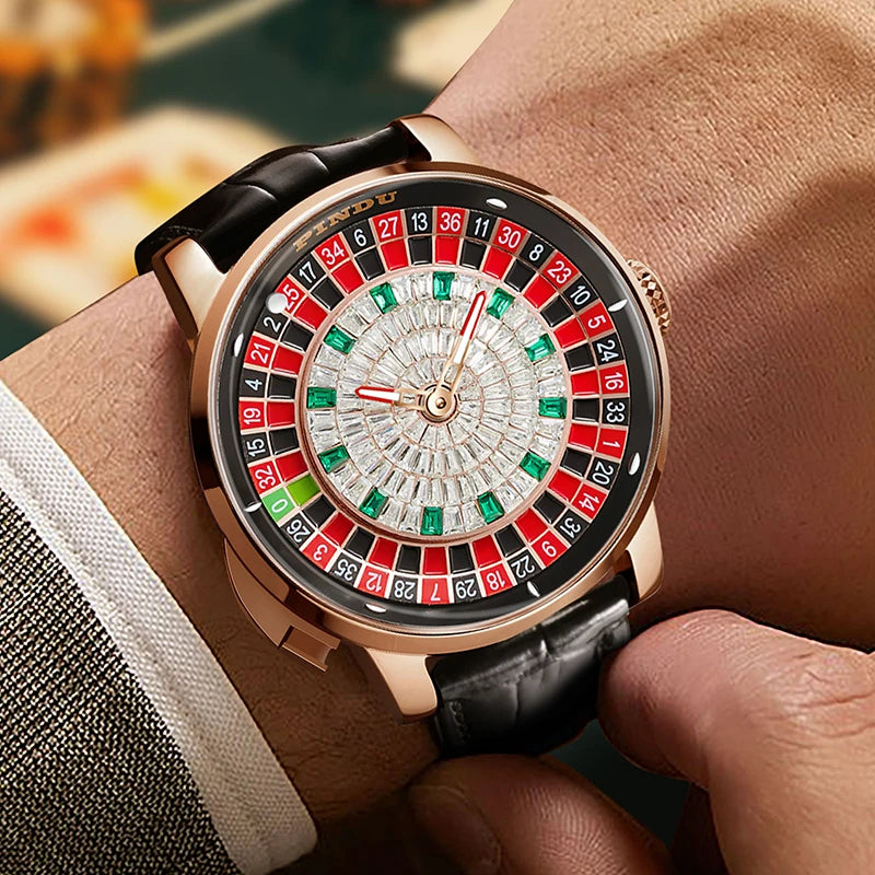 Meridian Roulette Royale Automatic - Stainless steel Men`s Watch