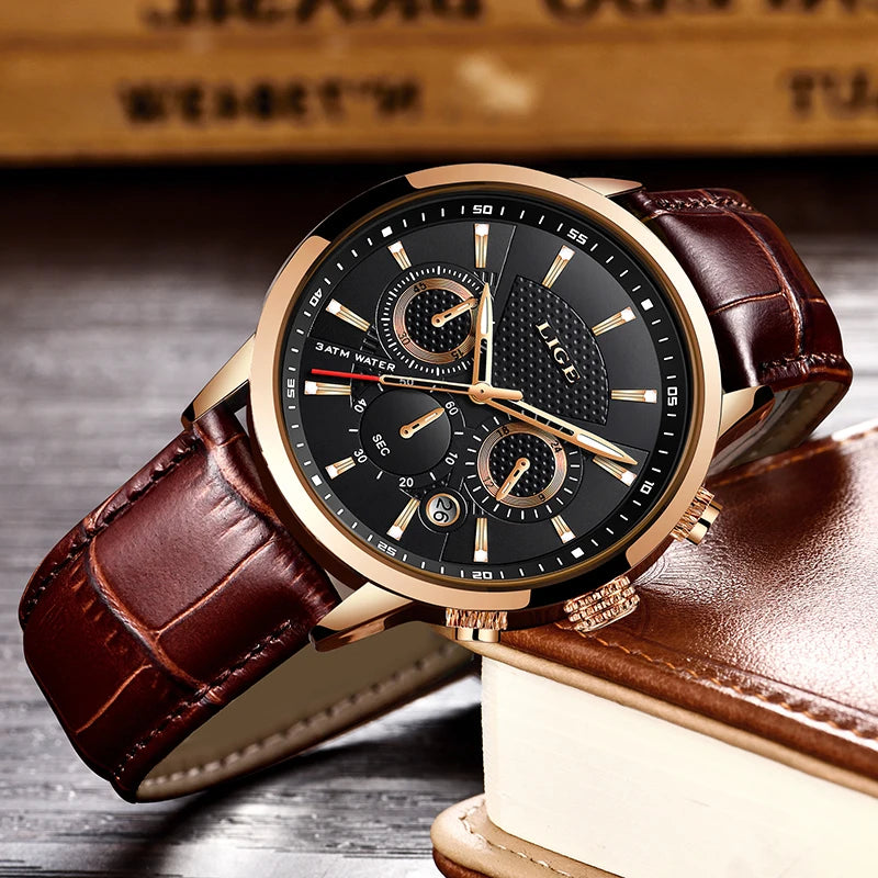 Chronographe Meridian — Cuir