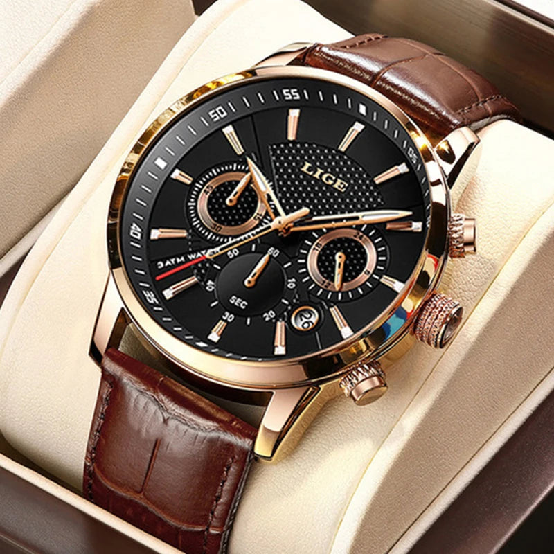 Chronographe Meridian — Cuir