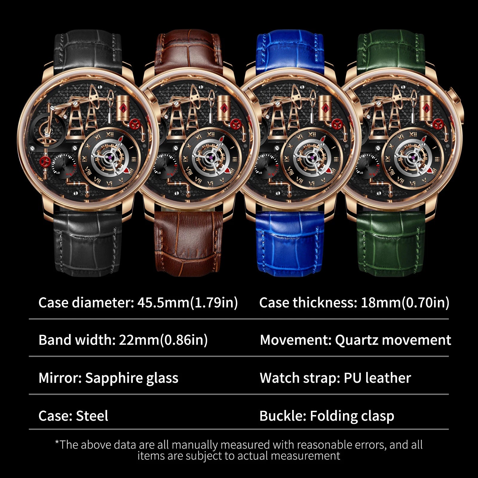 Meridian Iron Crown — Oil Pump Automatic