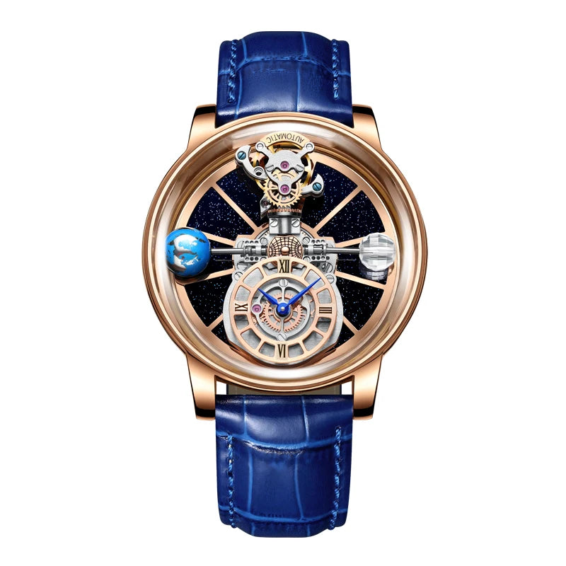 Meridian Celestia — Transparent Orbital Watch