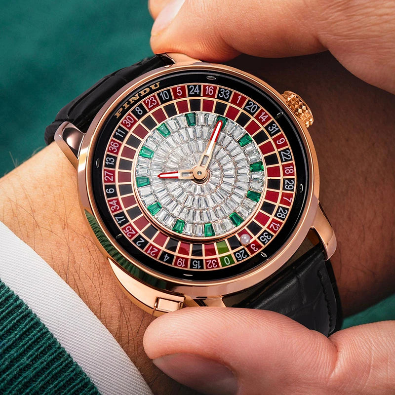 Meridian Roulette Royale Automatic - Stainless steel Men`s Watch