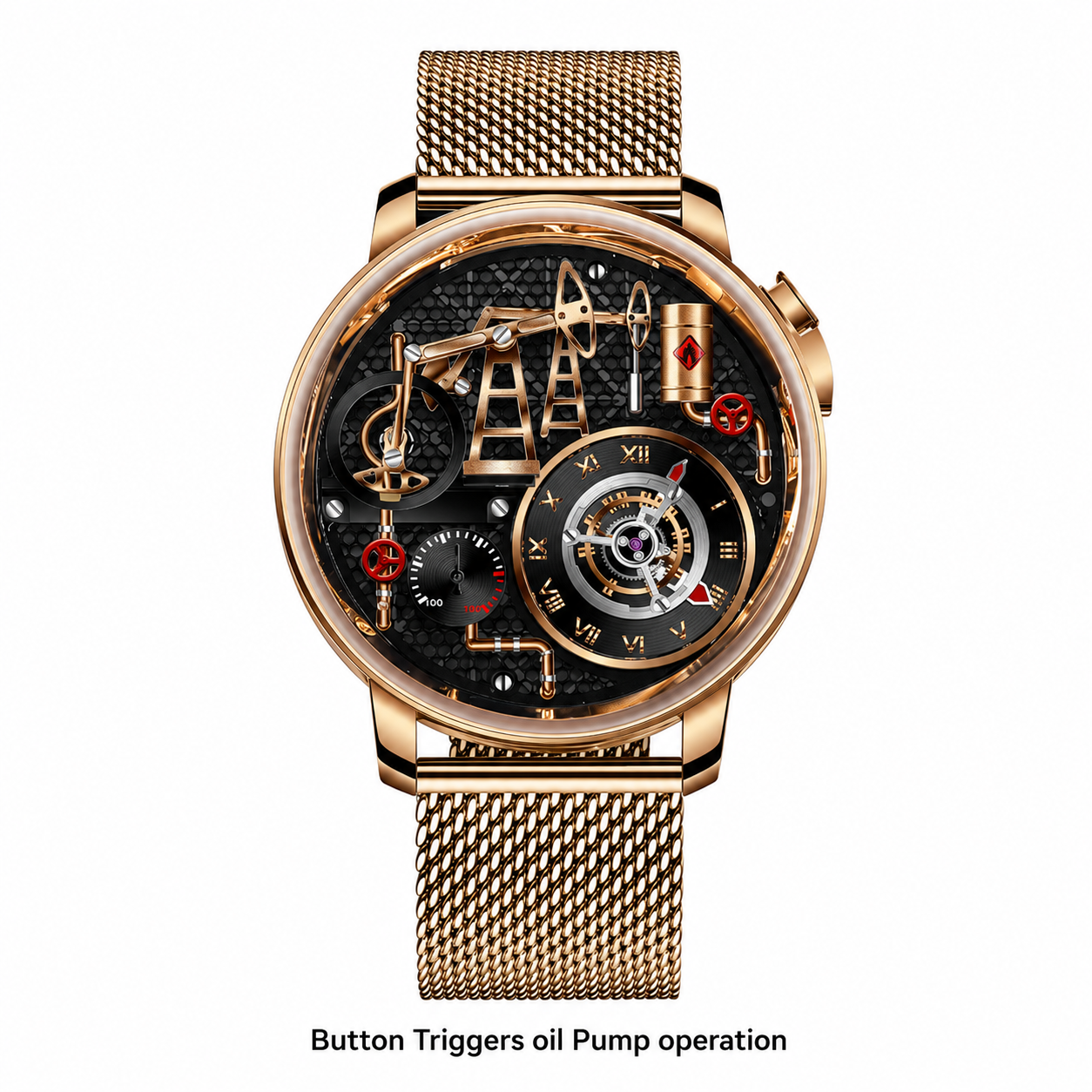 Meridian Iron Crown — Oil Pump Automatic