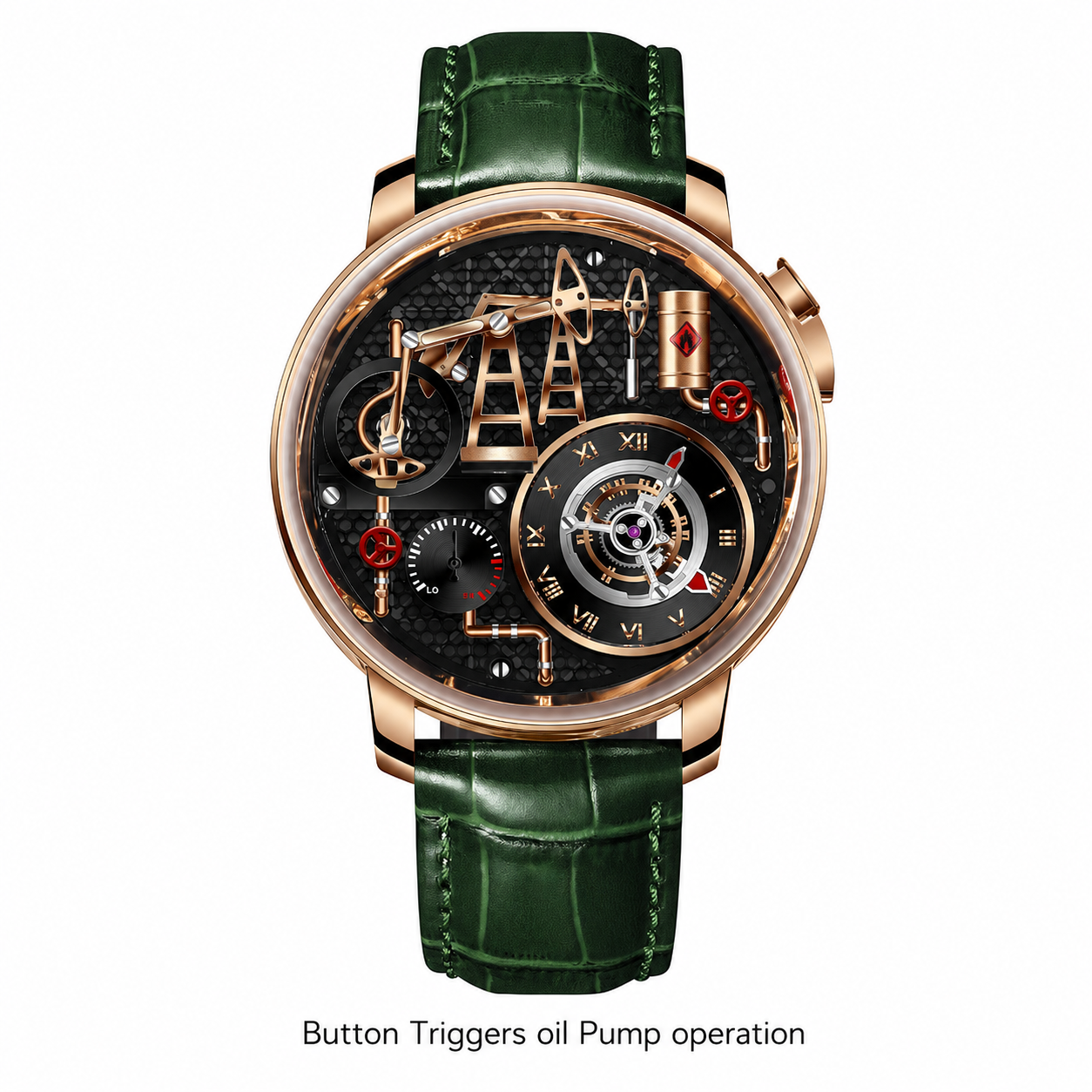 Meridian Iron Crown — Oil Pump Automatic