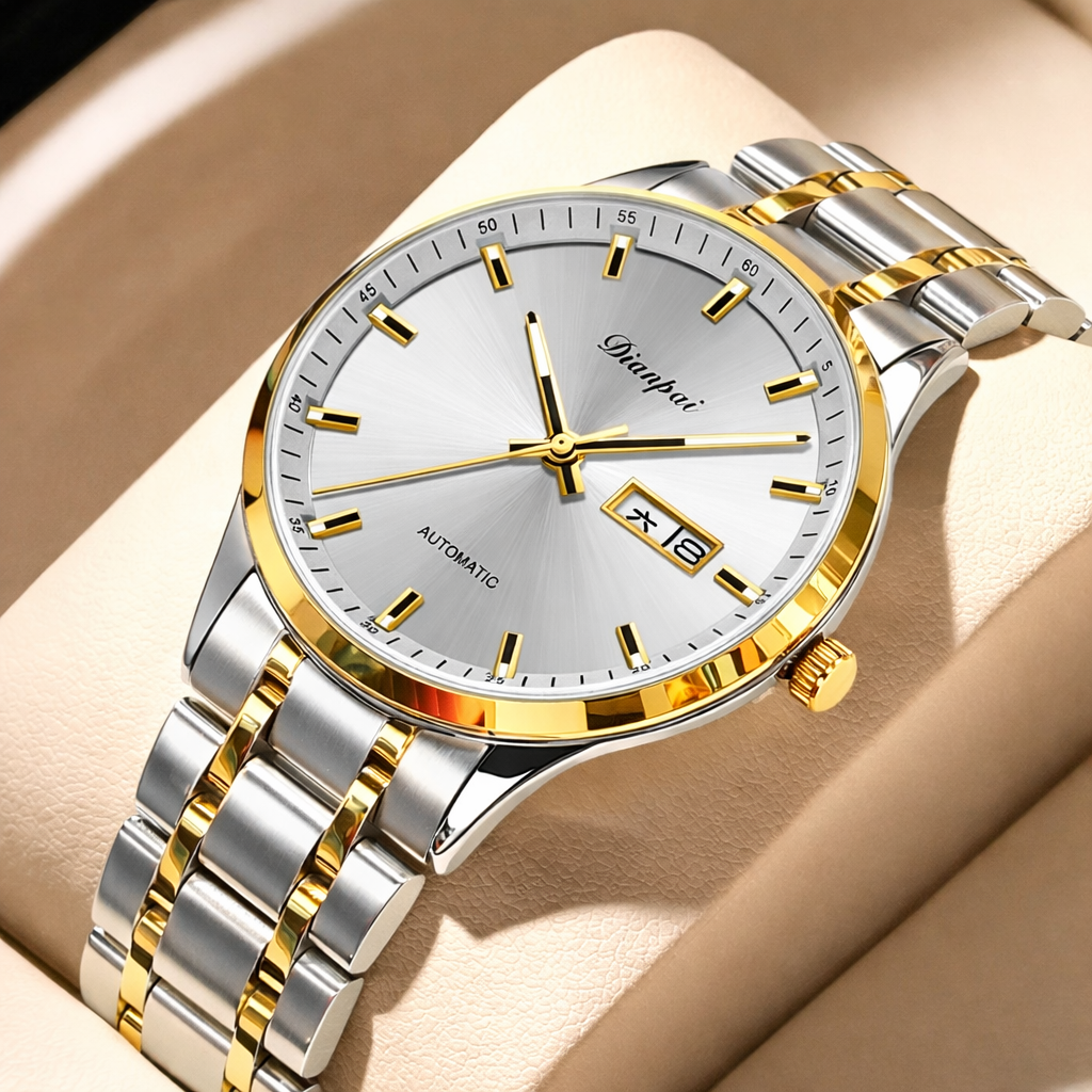 Meridian Automatic Steel Bracelet
