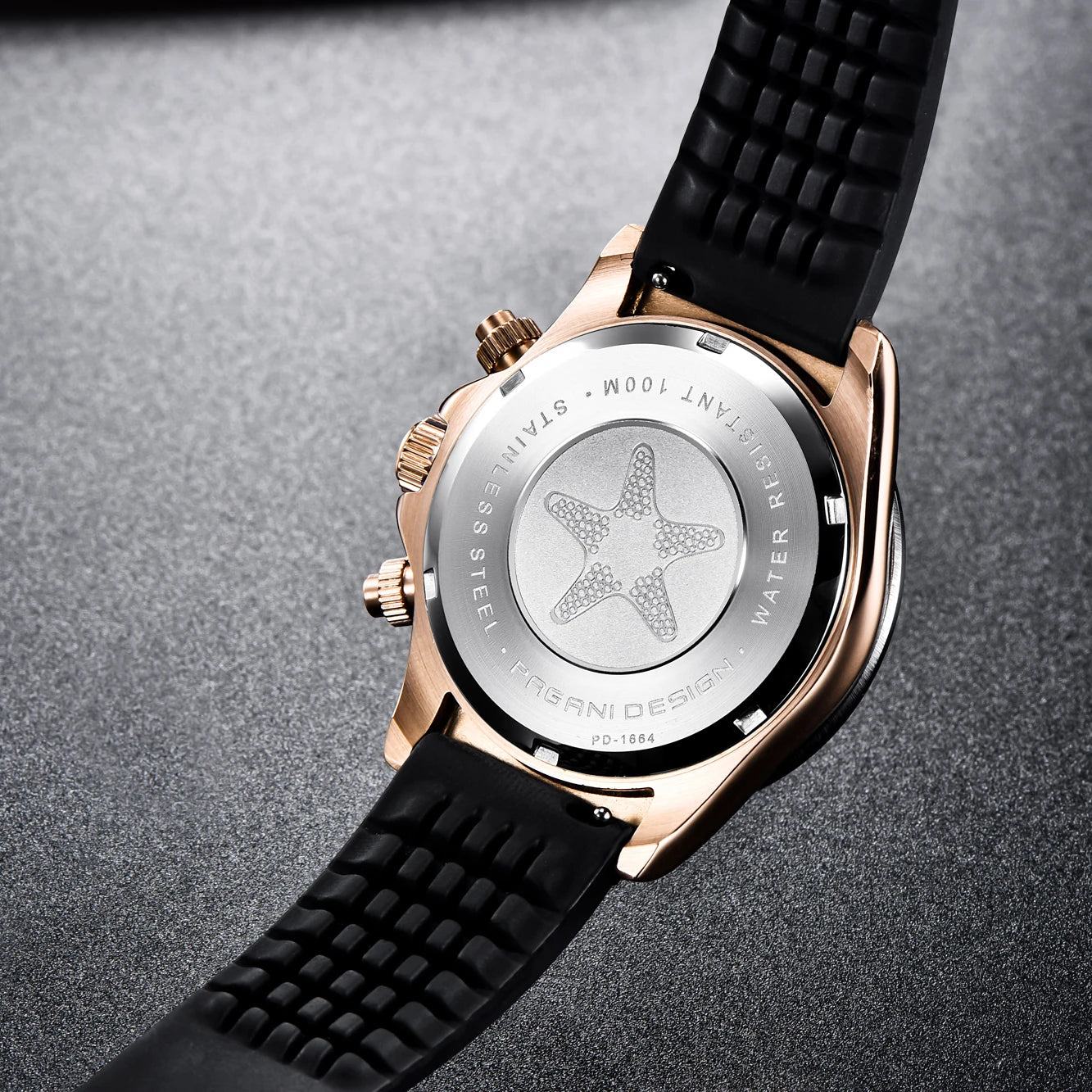Meridian Chronograph Meteorite Dial