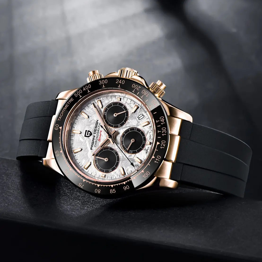 Meridian Chronograph Meteorite Dial