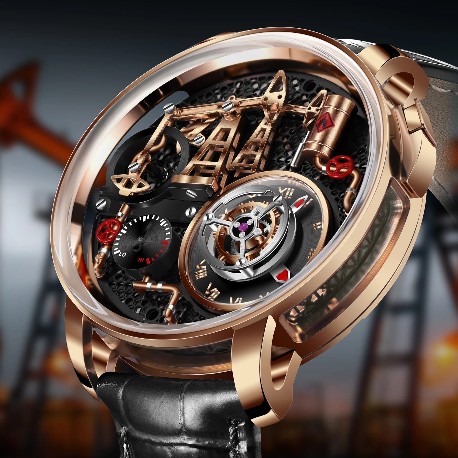 Meridian Iron Crown — Oil Pump Automatic
