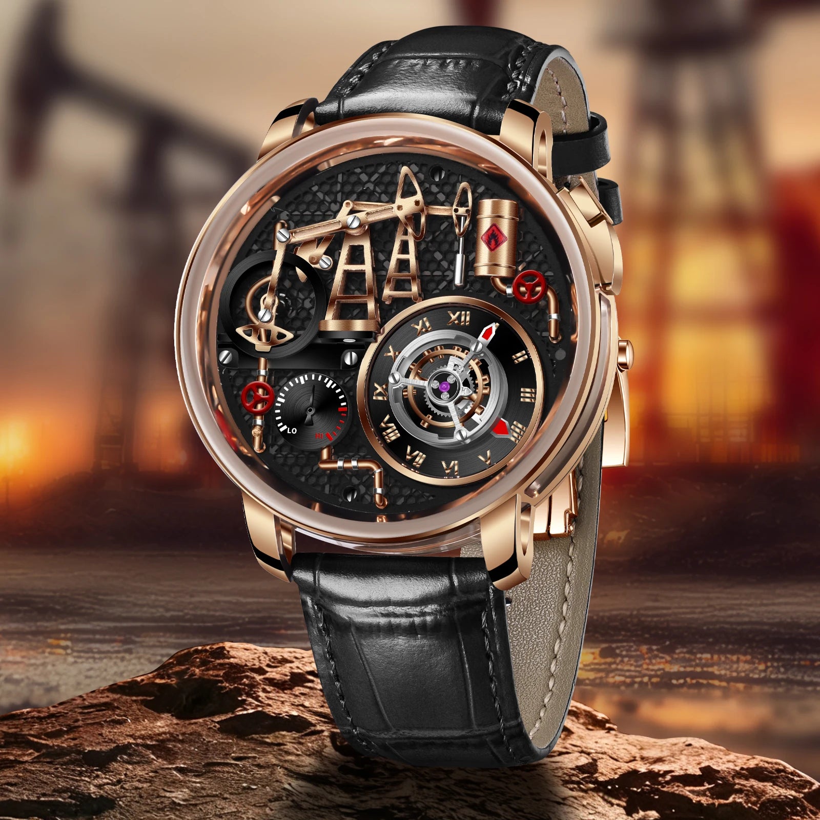 Meridian Iron Crown — Oil Pump Automatic
