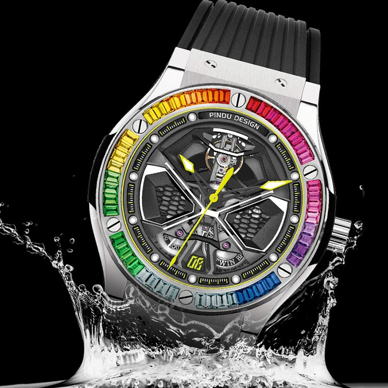 Montre Homme Meridian Prism Vanguard Automatique - Acier inoxydable