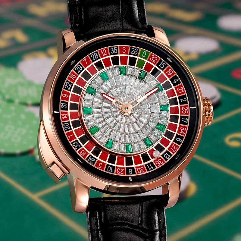 Meridian Roulette Royale Automatic - Stainless steel Men`s Watch