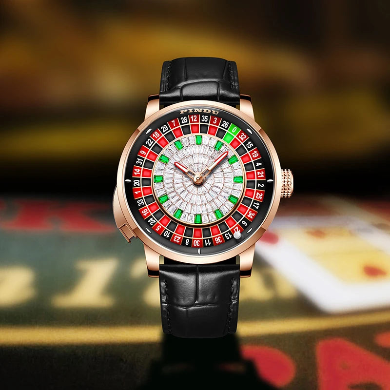 Meridian Roulette Royale Automatic - Stainless steel Men`s Watch