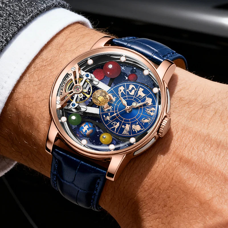 Meridian Cosmos — Relógio Automático Constellation