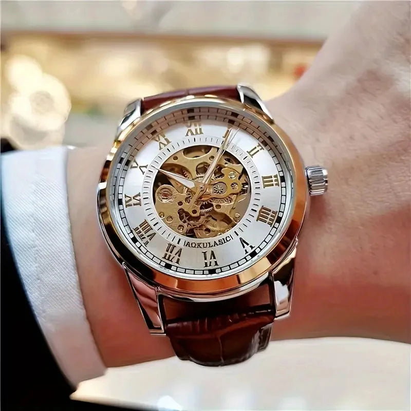 Meridian Regalis Skeleton Automatic Watch