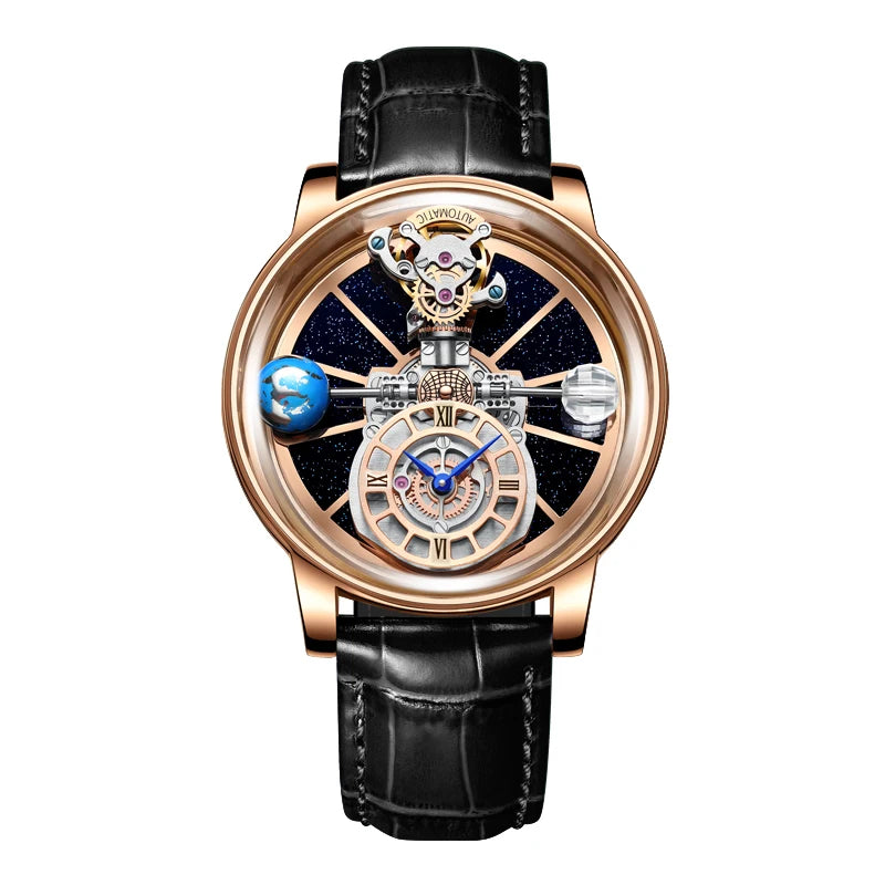 Meridian Celestia — Transparent Orbital Watch