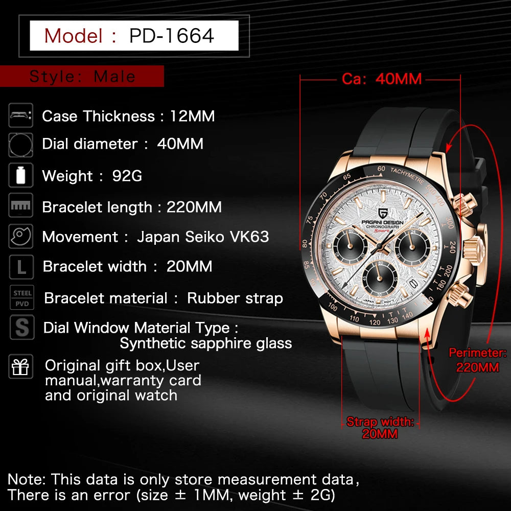 Meridian Meteorite Chronograph