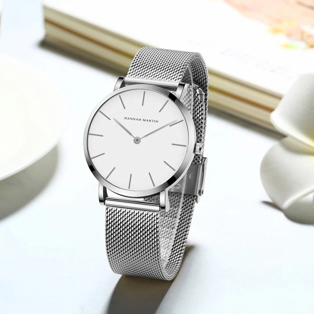 Meridian AURORA Mesh - Rose gold stainless-steel mesh bracelet