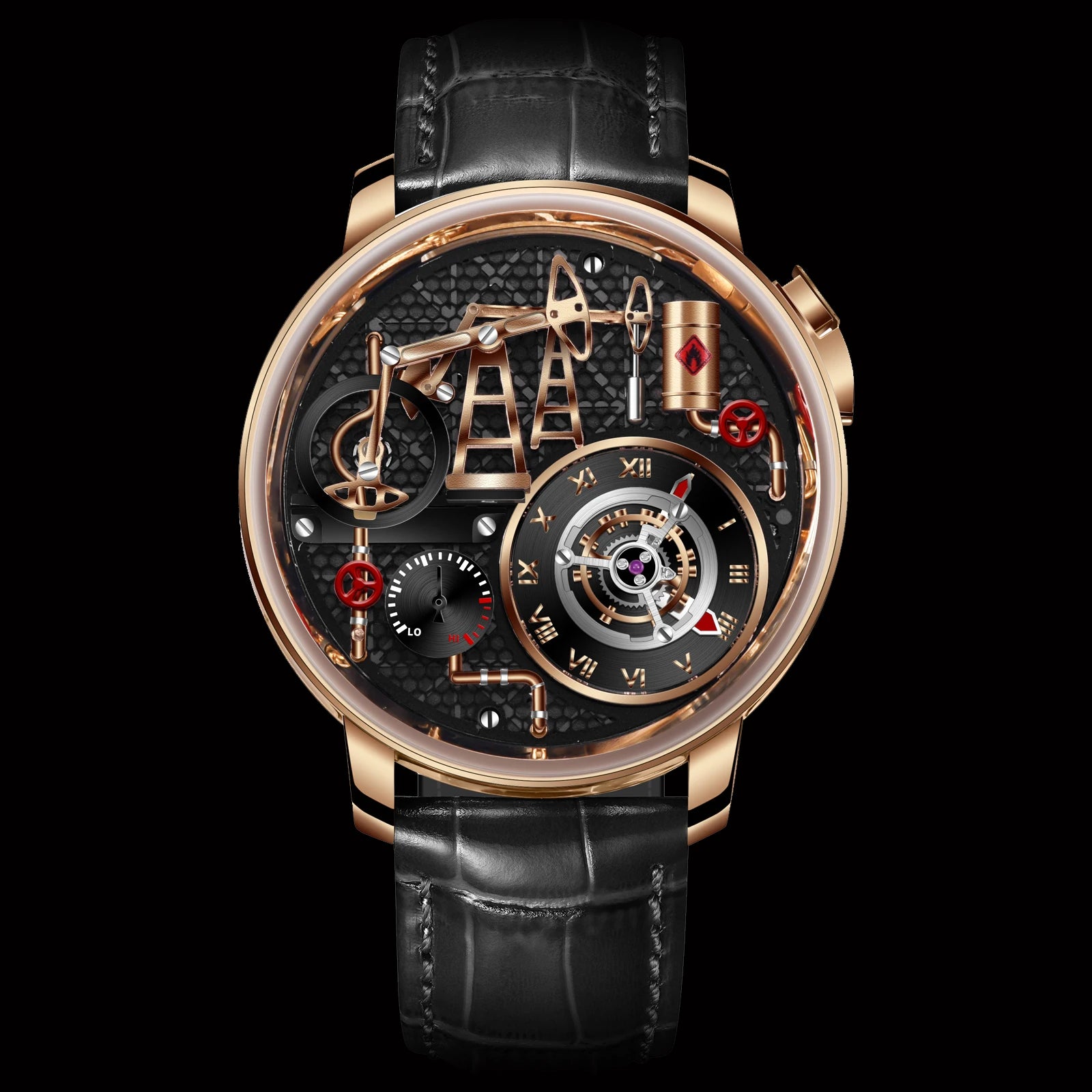 Meridian Iron Crown — Oil Pump Automatic