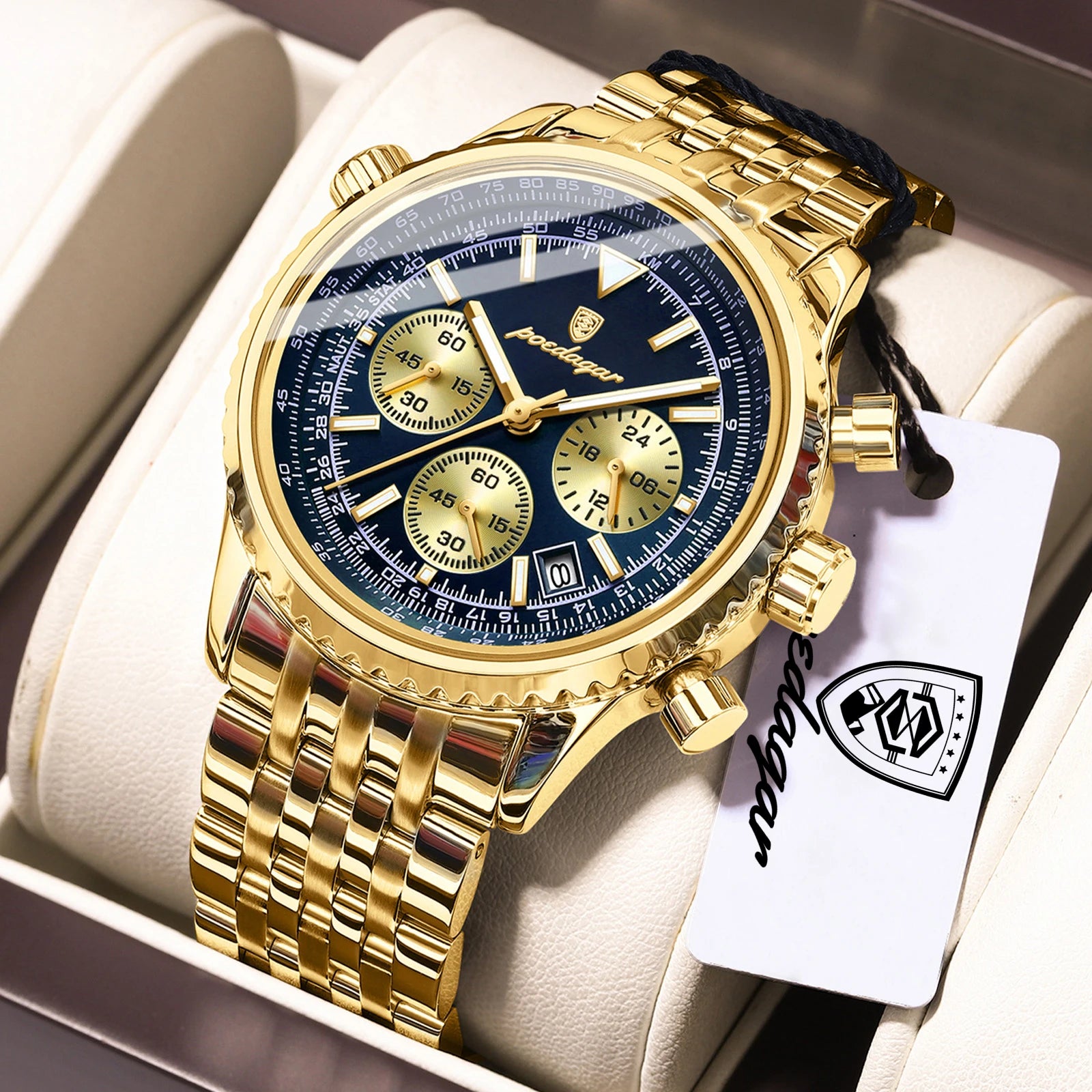 Chronographe Meridian en acier