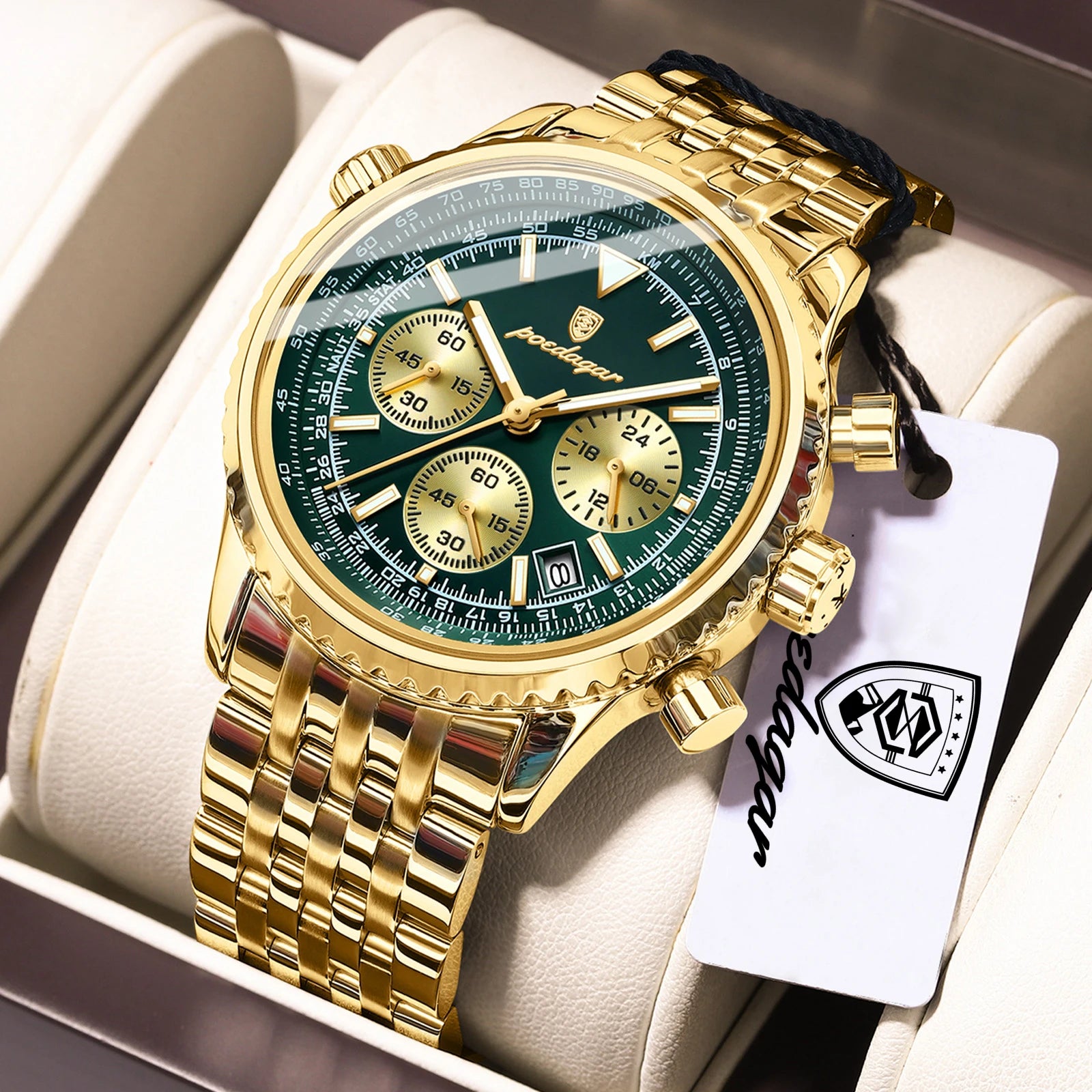 Chronographe Meridian en acier
