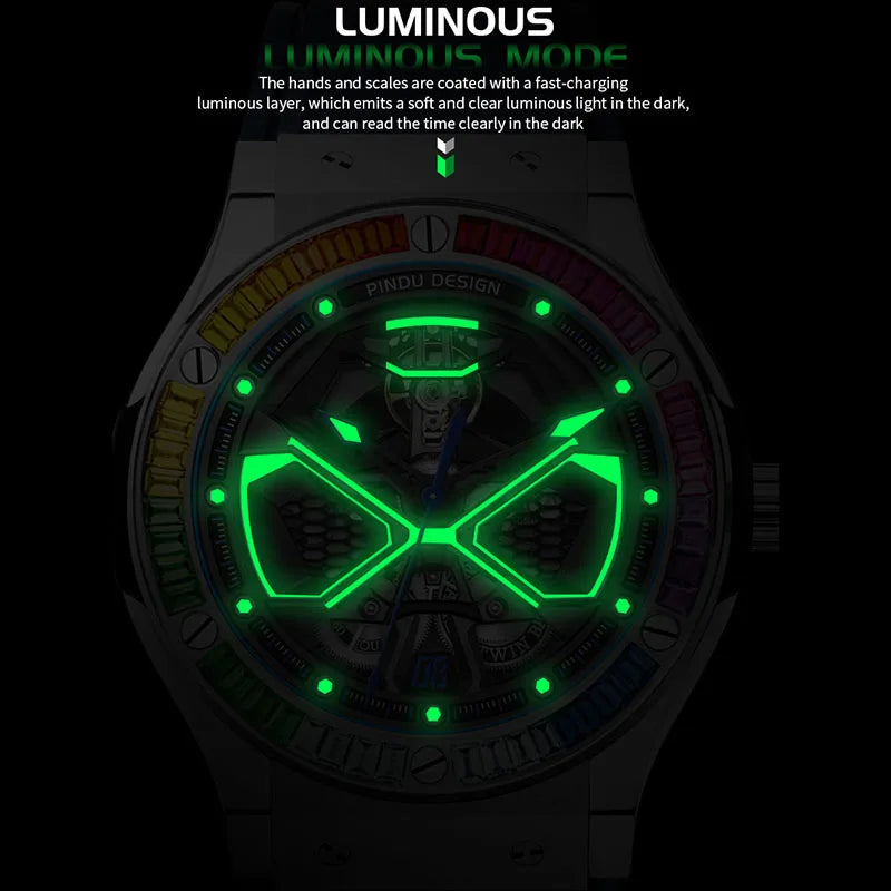 Montre Homme Meridian Prism Vanguard Automatique - Acier inoxydable