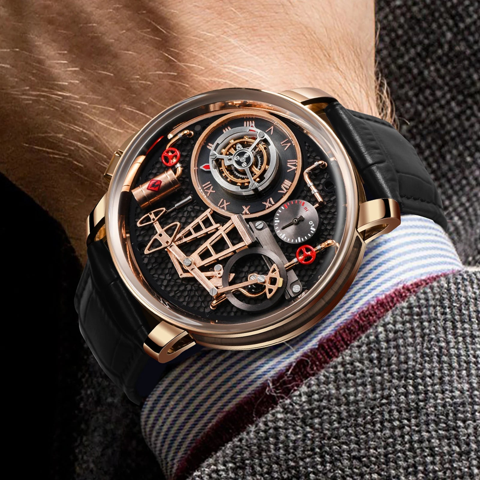 Meridian Iron Crown — Oil Pump Automatic