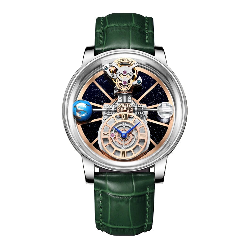Meridian Celestia — Transparent Orbital Watch