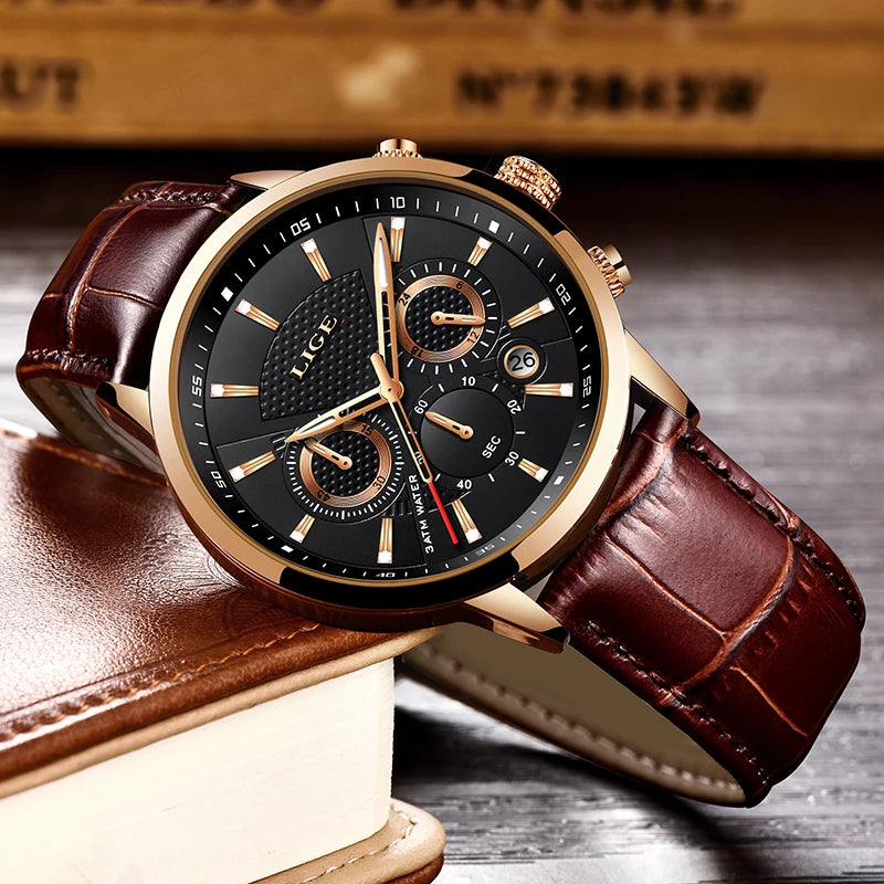 Chronographe Meridian — Cuir