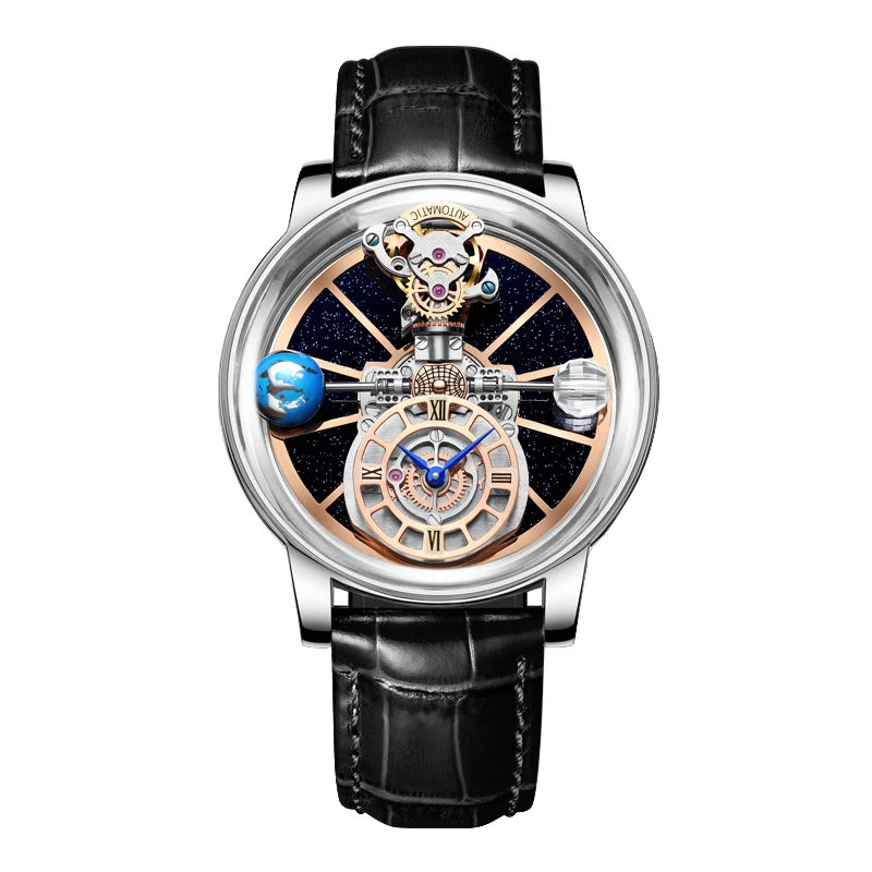 Meridian Celestia — Transparent Orbital Watch